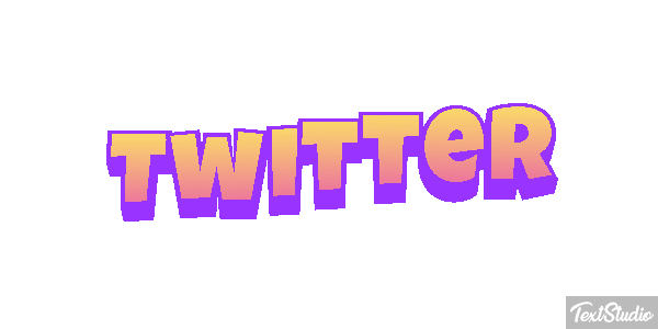 Twitter Efeito do texto