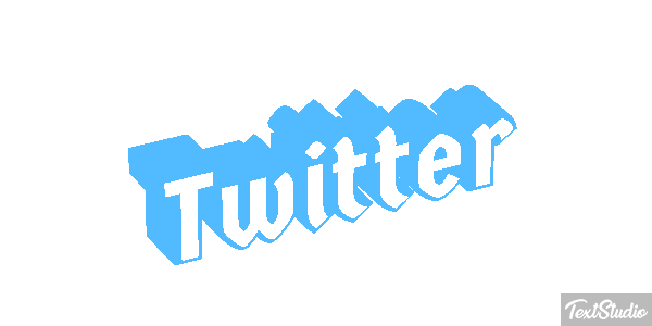 Twitter Efeito do texto
