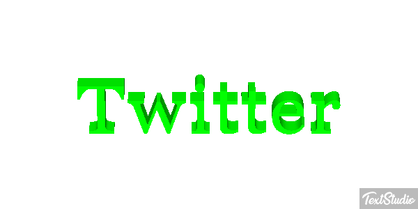 Twitter Efeito do texto