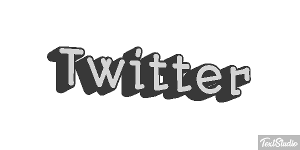 Twitter Efeito do texto