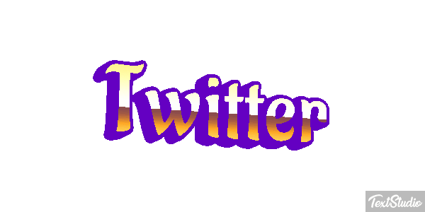 Twitter Efeito do texto