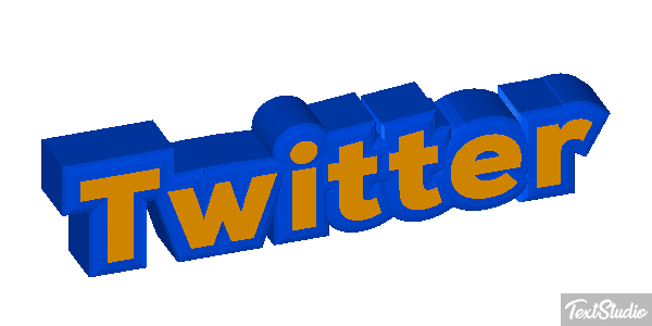Twitter Efeito do texto