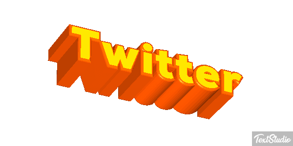 Twitter Efeito do texto
