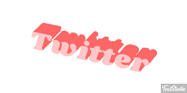 Twitter Efeito do texto