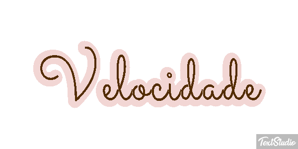 Velocidade Text effect