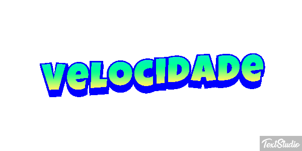 Velocidade Text effect