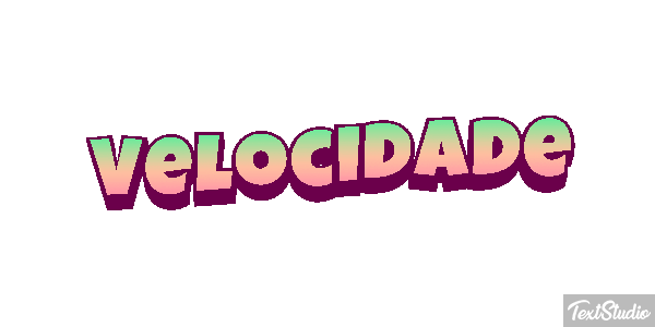 Velocidade Text effect