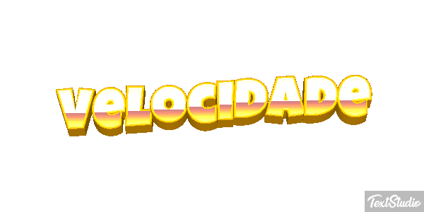 Velocidade Text effect