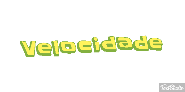 Velocidade Text effect
