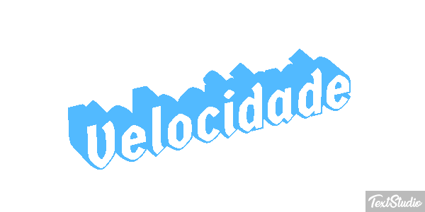 Velocidade Text effect