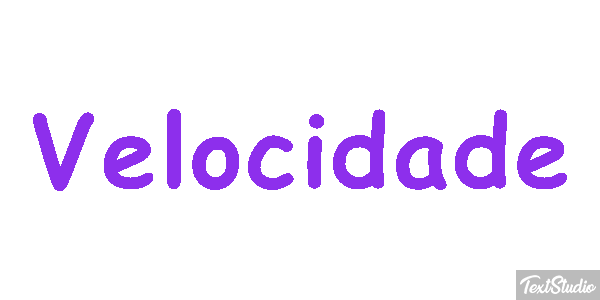 Velocidade Text effect