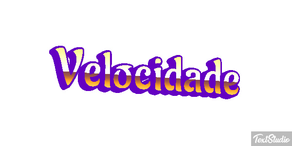 Velocidade Text effect