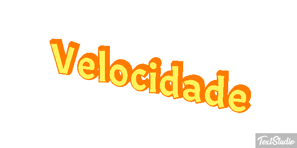 Velocidade Text effect