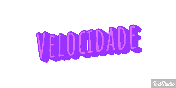 Velocidade Text effect
