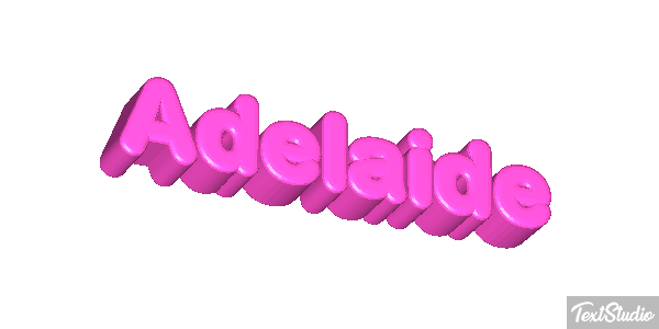 Adelaide Effetto testo