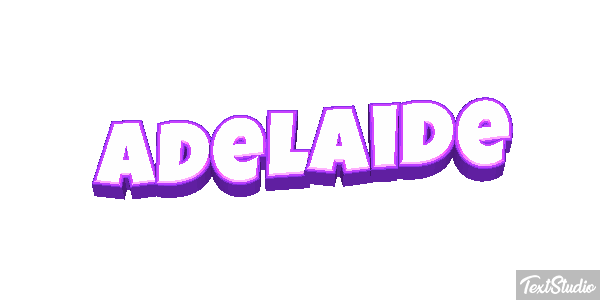 Adelaide Effetto testo