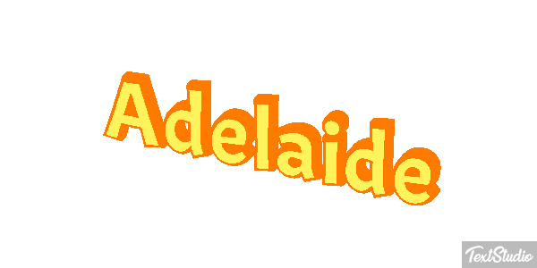 Adelaide Effetto testo