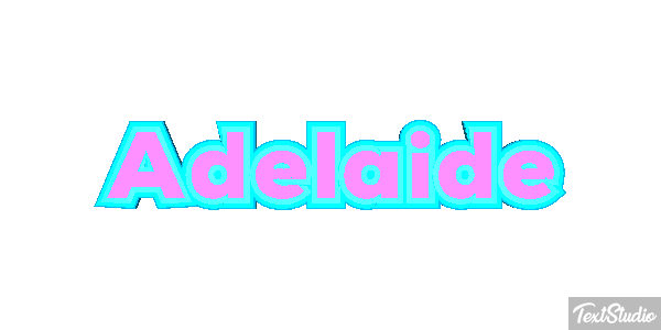 Adelaide Effetto testo
