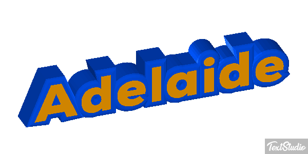 Adelaide Effetto testo