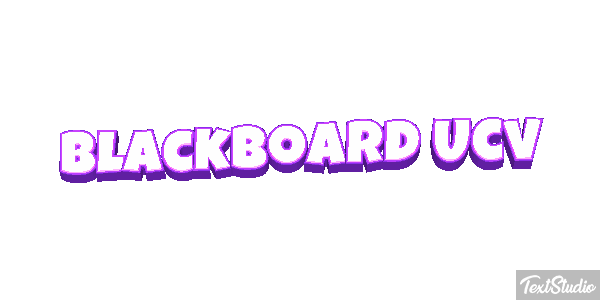 Blackboard Ucv Effetto testo