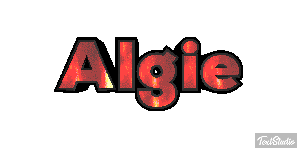 Algie Effet de texte