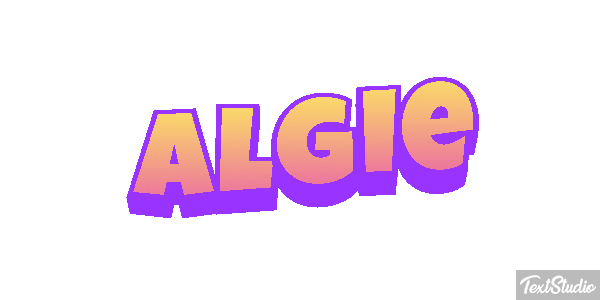 Algie Effet de texte