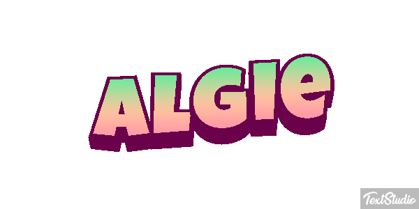 Algie Effet de texte