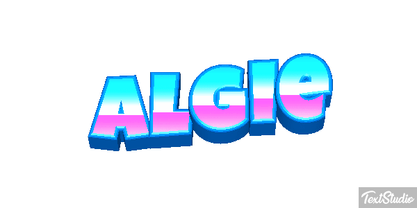 Algie Effet de texte