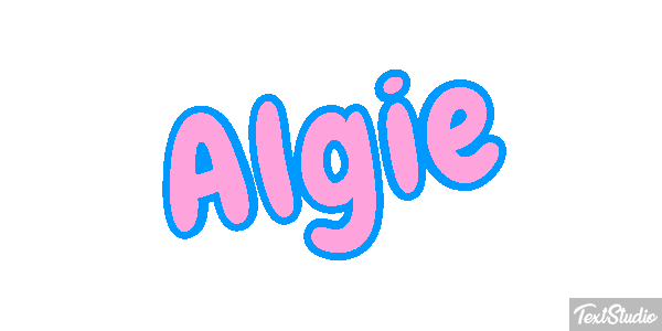 Algie Effet de texte