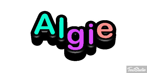 Algie Effet de texte