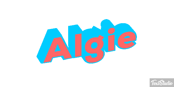 Algie Effet de texte
