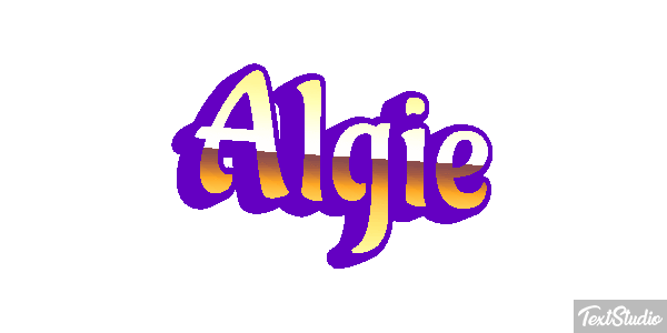 Algie Effet de texte