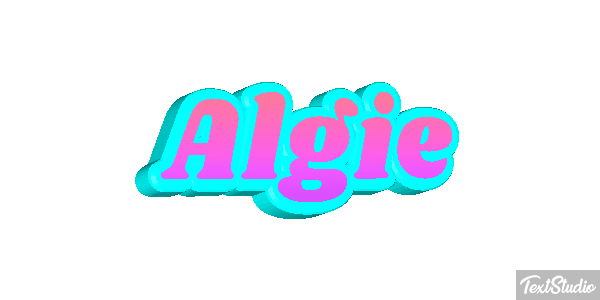 Algie Effet de texte