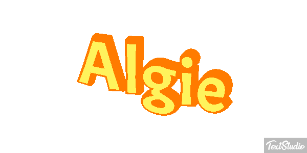 Algie Effet de texte