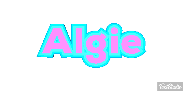 Algie Effet de texte