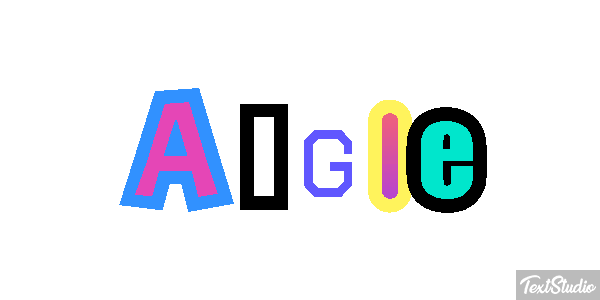 Algie Effet de texte