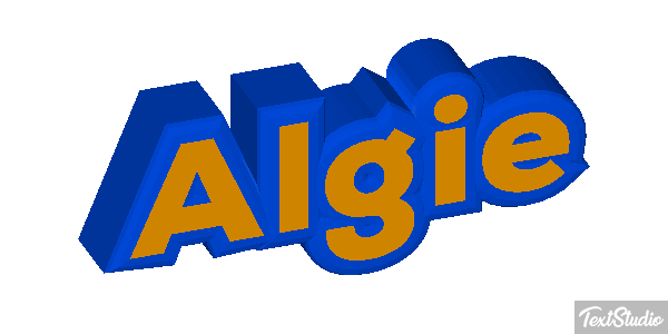 Algie Effet de texte