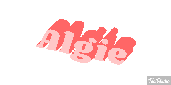 Algie Effet de texte