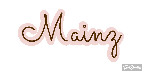 Mainz Text effect