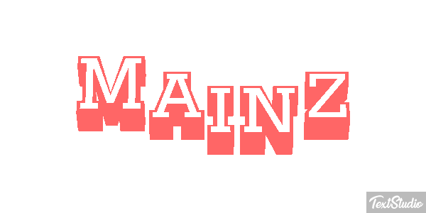 Mainz Text effect