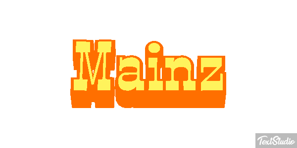 Mainz Text effect