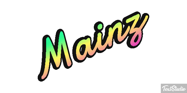 Mainz Text effect