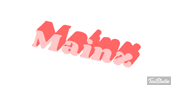 Mainz Text effect
