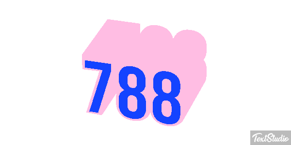 788 Text effect
