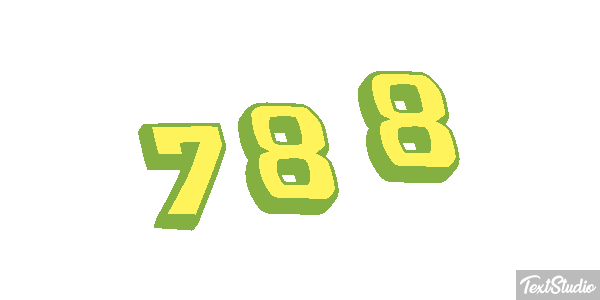 788 Text effect