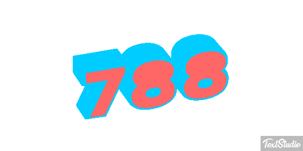 788 Text effect