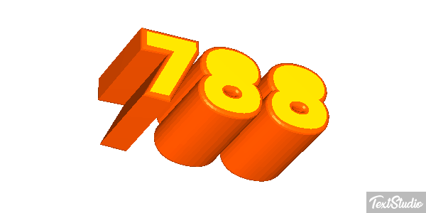 788 Text effect