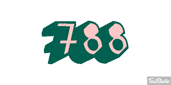 788 Text effect