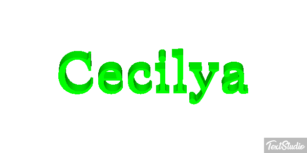 Çeçilya Tekst effect