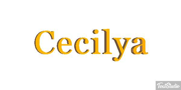 Çeçilya Tekst effect
